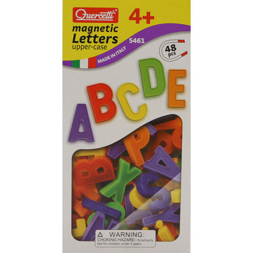 Quercetti Magnetic Letters Uppercase 48 Pieces