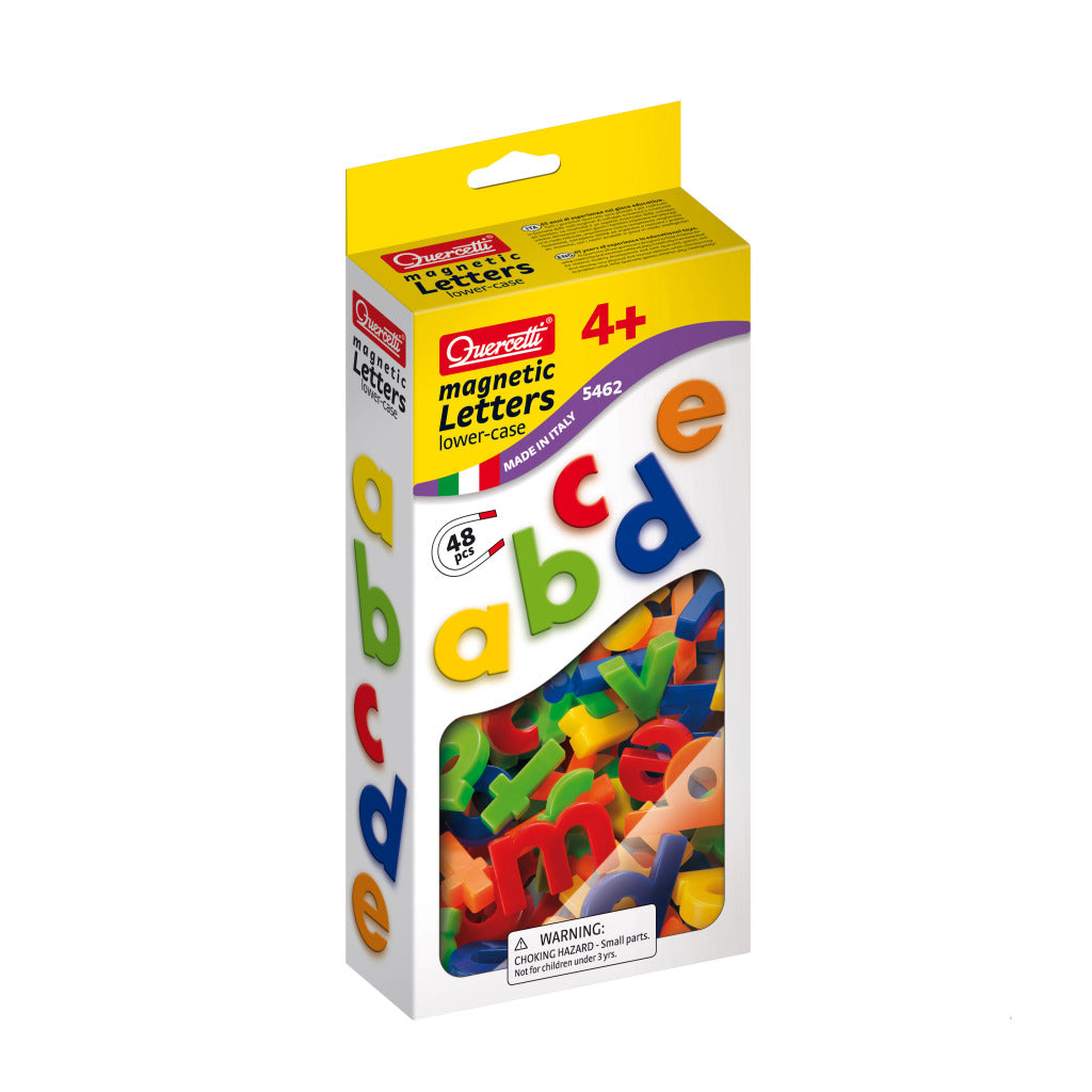 Quercetti Magnetic Letters Lowercase 48 Pieces