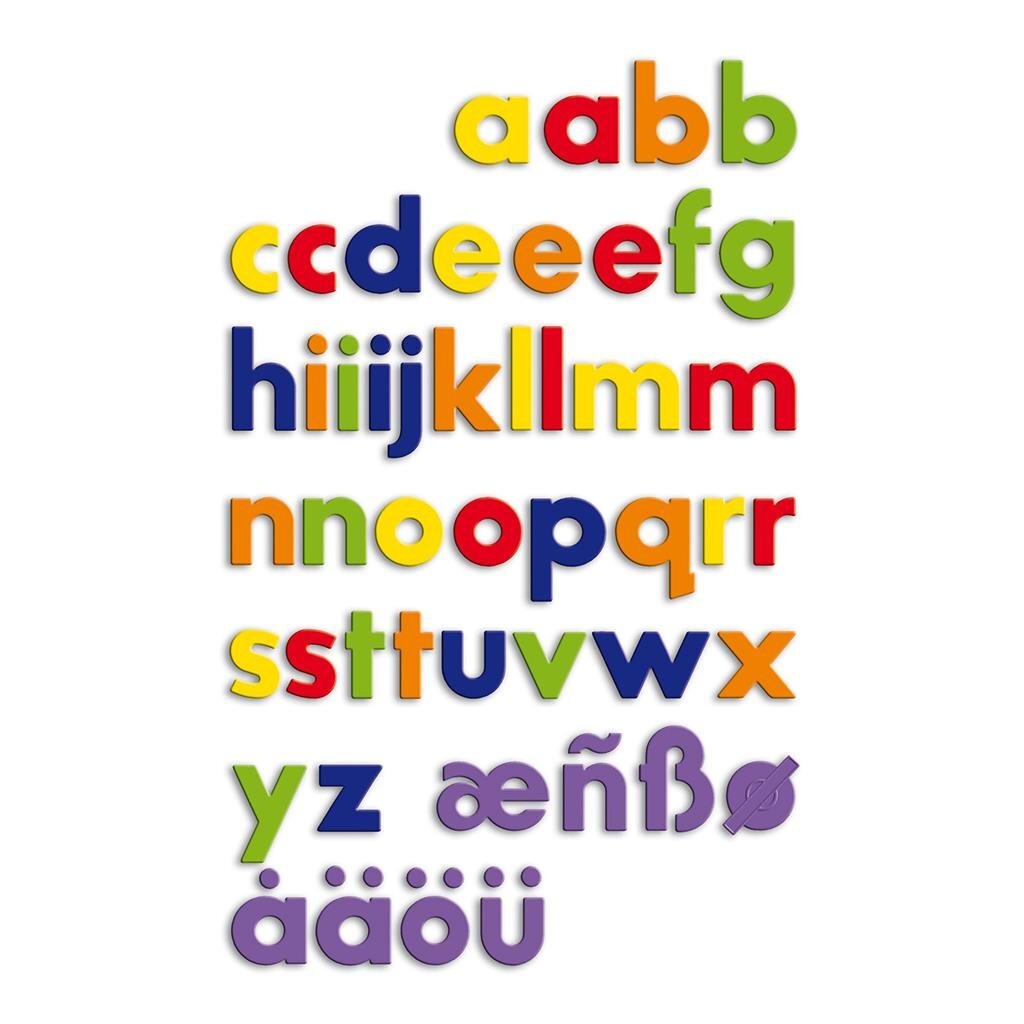 Quercetti Magnetic Letters Lowercase 48 Pieces
