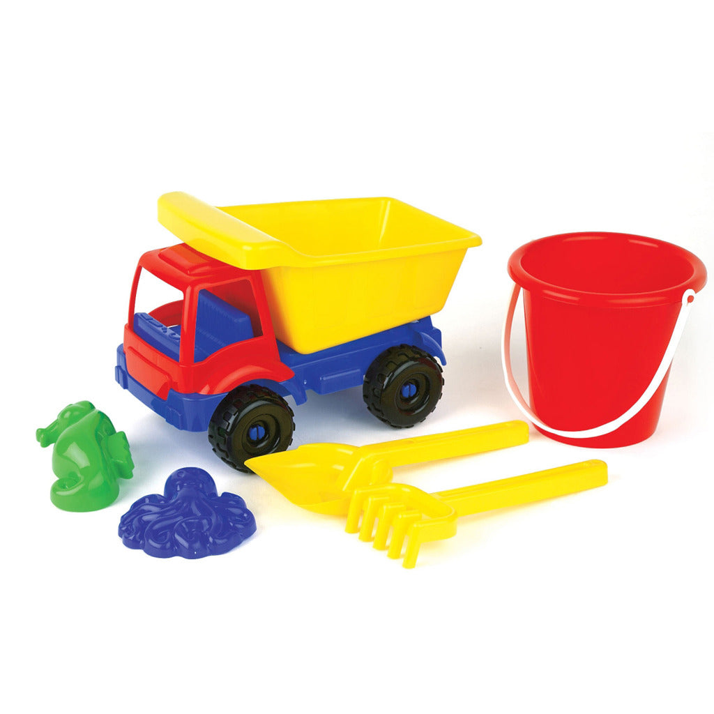 Dump Truck with Bucket Set 6-piece