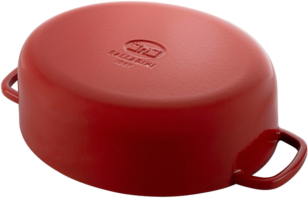 Ballarini Oval Cast Iron Casserole 4.5 ltr Red