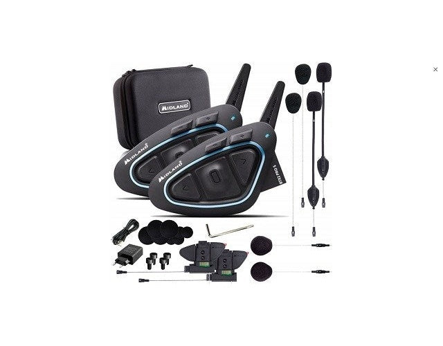 Motorbike Intercom Midland BTX2 PRO S LR-TWIN afbeelding 1