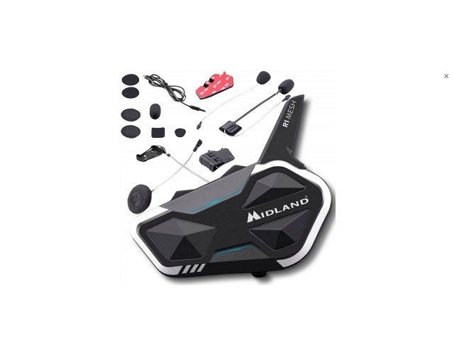 Motorbike Intercom Midland R1 MESH SINGLE - 8011869206313 - image 2