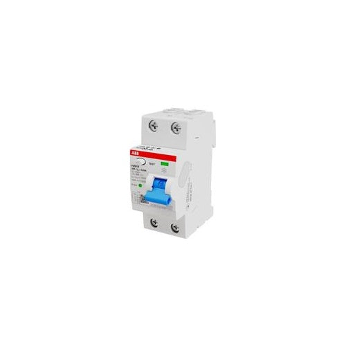 ABB Stotz S&J FI-Schutzschalter TypB 2P 25A,30mA,3kA,2TE F202B-25/0,03-2TE (2CSF202568R1250) afbeelding 1