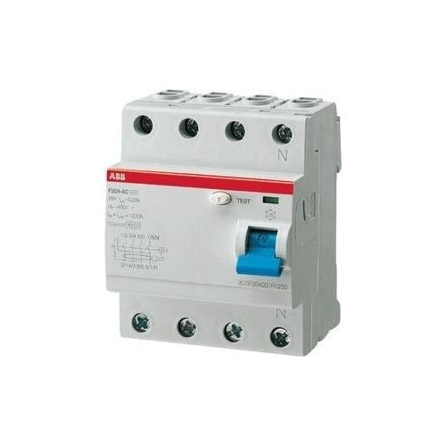 ABB F204 A-63/0,03 Residual-current device A-type 4P Stromunterbrecher (2CSF204101R1630) afbeelding 1