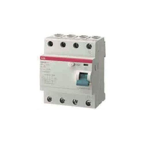 ABB STOTZ-KONTAKT FI-Schutzschalter 4p,Type F, 63A, 30mA F204F-63/0 (2CSF204325R1630) afbeelding 1