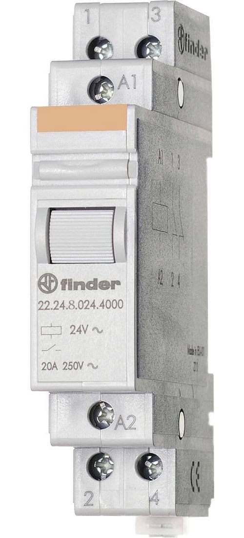FINDER S.p.A. Installationsrelais 22.24.8.230.4000 (22.24.8.230.4000) - 8012823121550 - image 1