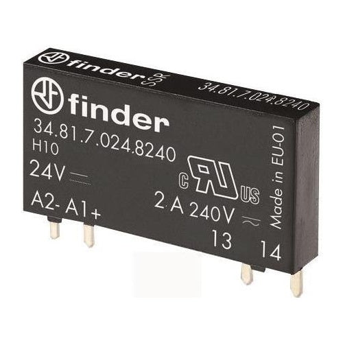Solid-State-Printrelais Serie 34 34.81.7.024.8240 Last-Strom 2 a Schaltspannung 230 (348170248240) afbeelding 1
