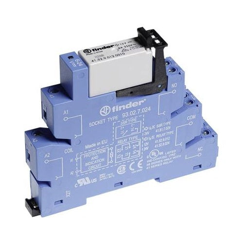 Koppelrelais 1 St. 24 V/DC 24 V/AC 8 A 2 Wechsler 38.52.0.024 (385200240060) afbeelding 1