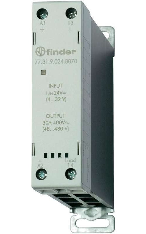 Finder Elektronisches Relais (SSR), Serie 77 77.31.9.024.8070 1 Schließer 30 A (77.31.9.024.8070) afbeelding 1