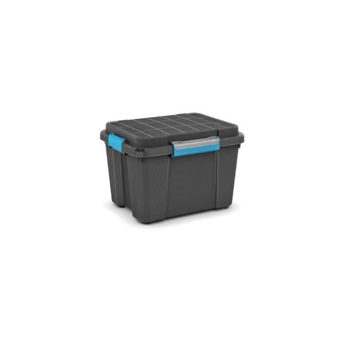 KIS SCUBA BOX M 45 L - Storage - Black - 49.5 x 39 x 34 cm