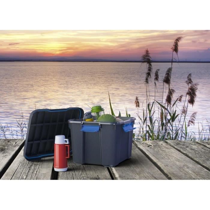 KIS SCUBA BOX M 45 L - Storage - Black - 49.5 x 39 x 34 cm