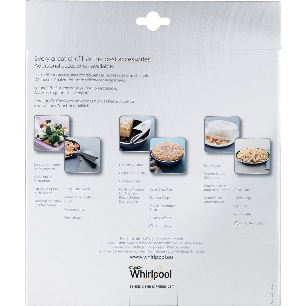 Whirlpool Crispeed Cake Pan 26 cm - Black