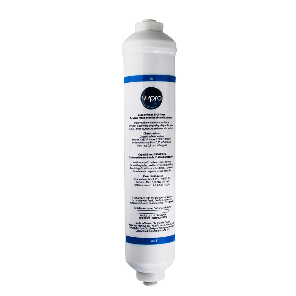Wpro Water Filter EF9603 Usc100