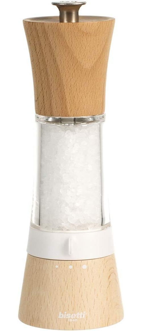 Moulin a sel - BISETTI - PISA - 18 cm - Bois / Acryl afbeelding 2