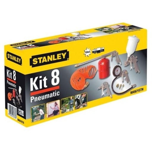 STANLEY PNEUMATIC TOOL SET 8 pcs. afbeelding 3