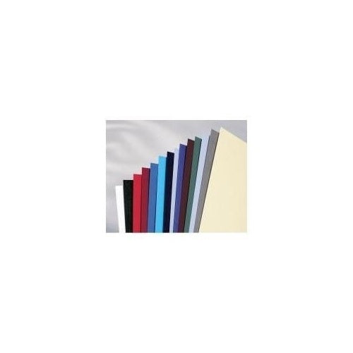 GBC Einbanddeckel LeatherGrain, DIN A4, 250 g-qm, königsblau ledergenarbter Karton, matt (CE040029) afbeelding 1