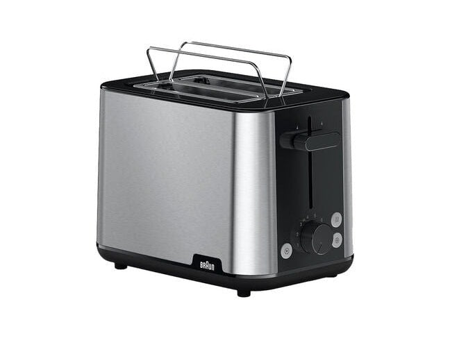 Braun HT 1510 2 Scheibe(n) 900 W Schwarz - Edelstahl (0X23010032) afbeelding 1