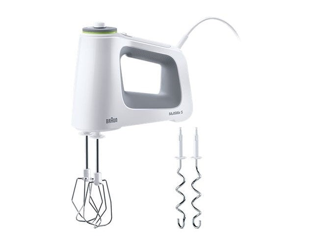 Braun HM5100 Multimix 5 Handmixer Grau - Weiß 750 W (HM5100WH) afbeelding 5