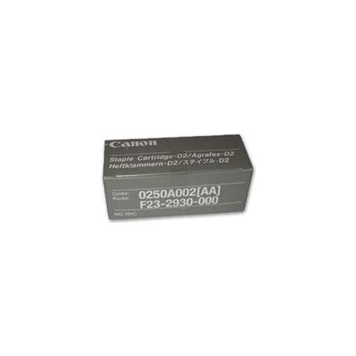 Canon - Klammern (Packung mit 6000) - für GP-30, 55, imageRUNNER 105, 5000, 6000, 7200, 8500, C2100, NP60XX, 62XX, 63XX, 6521, 6621 (0250A002) afbeelding 1