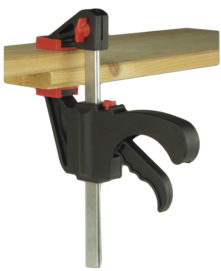 BRÜDER MANNESMANN Quick-Release Clamp Set, 4-Piece, Galvanized Steel (90304)