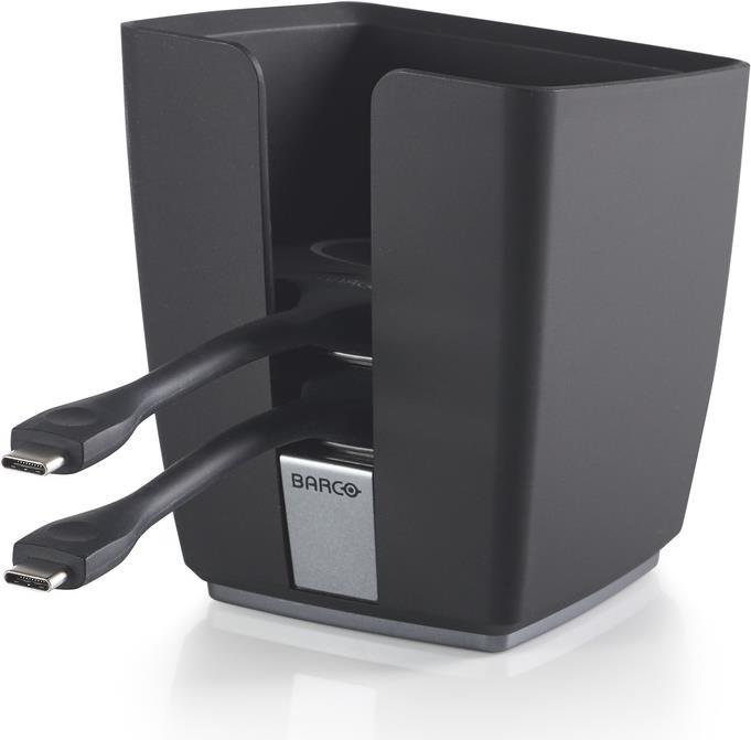 Barco ClickShare Tray with 2 USB-C Buttons - for Clickshare C-5, C-10, CX-20, CX-30, CX-50 - R9861600P01C