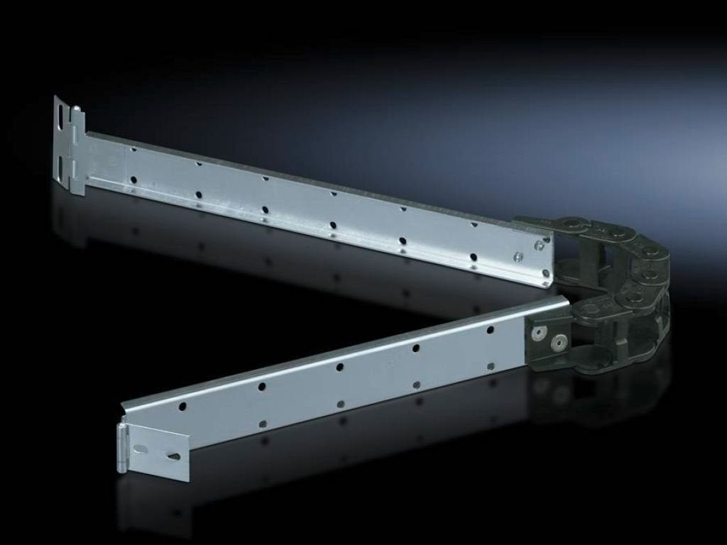 Rittal DK Cable Support - Hinged with Anti-Kink Device - Rack Cable Management - 7163560