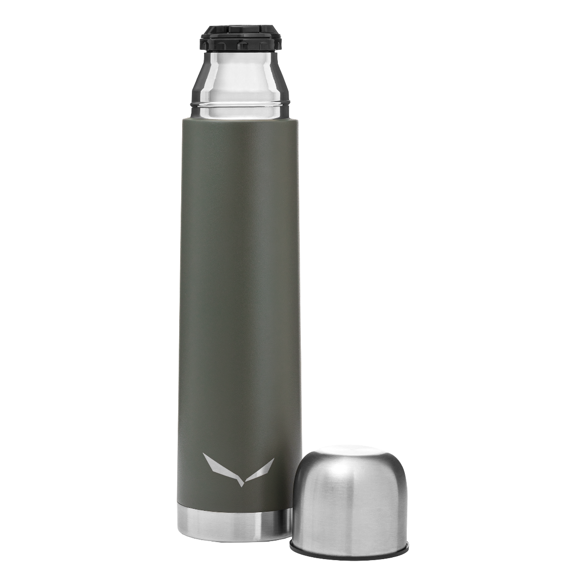 SALEWA Rienza Thermo Bottle 0.75 L Dark Olive Stainless Steel 75l-dark