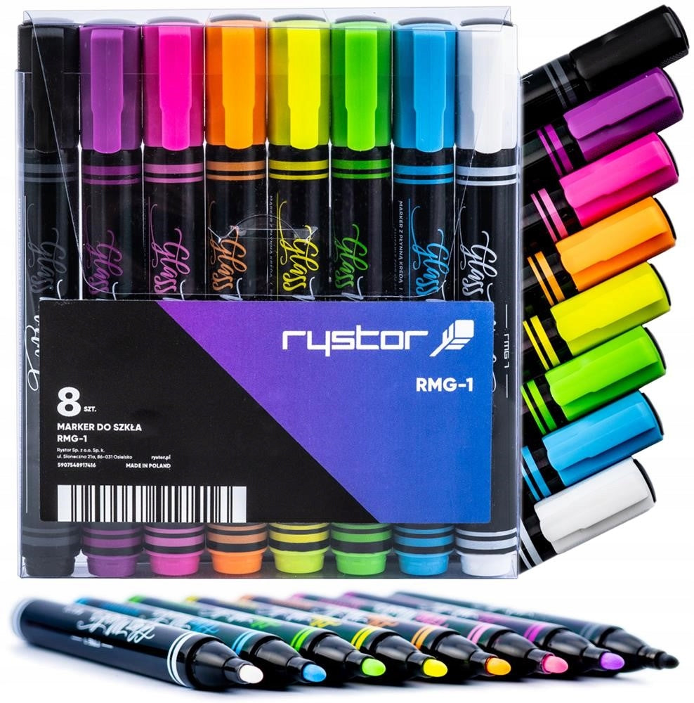 ALLboards Kreidemarker farbsortiert 6.0 mm 8 St. (RMG-1)