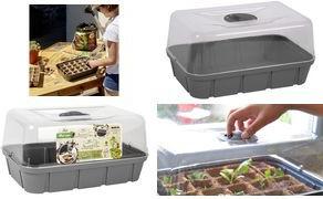 EDA Mini Greenhouse Size L Volume 15.7 L Anthracite 013933 G.ANT CX