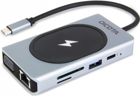 DICOTA Docking Station USB-C HDMI VGA D32059