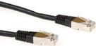 ACT Patchcord SSTP Category 6 PIMF - Black 30.00M 30m black Netzwerkkabel (FB9930)