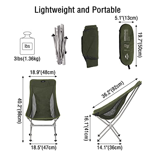 Camping chair moon chair NATUREHIKE
