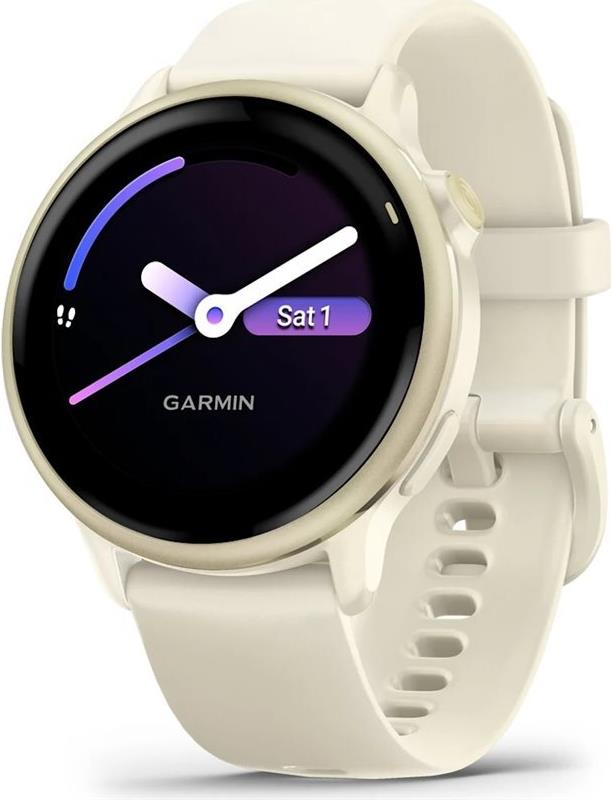 Garmin Vivoactive 5 Smartwatch - Bone Lunargold (010-02985-01)