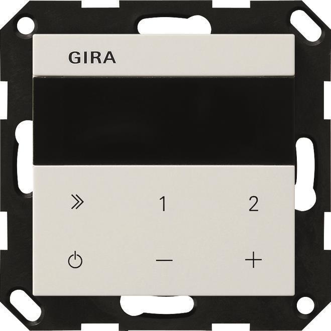 GIRA 232003 UP-Radio IP System 55 - Flush-mounted, White (232003)