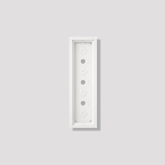 SIEDLE Surface-mounted Housing GA 612-4/1-01 W White (210012260-00)
