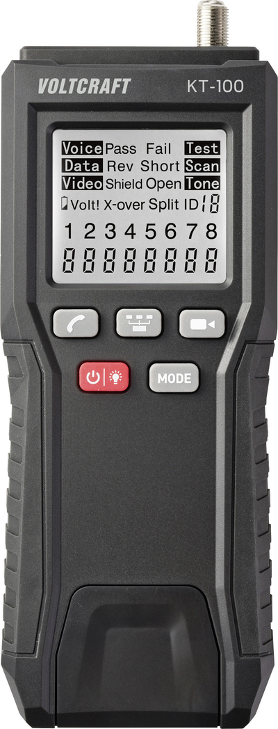 Voltcraft VC-17373870 Network Tester - Model VC-17373870