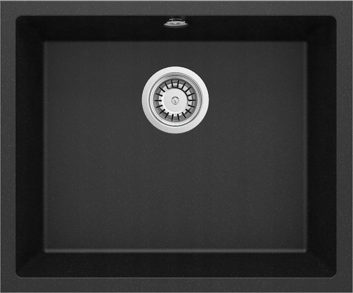 Deante Granite Sink 1-Bowl Wall-Hung Undermount 49x40 cm