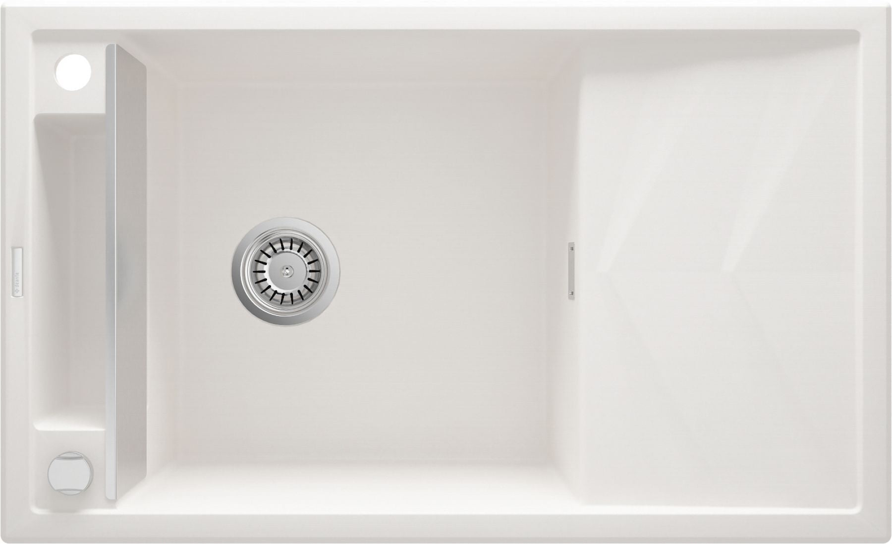 1-bowl magnetic granite sink with drainer