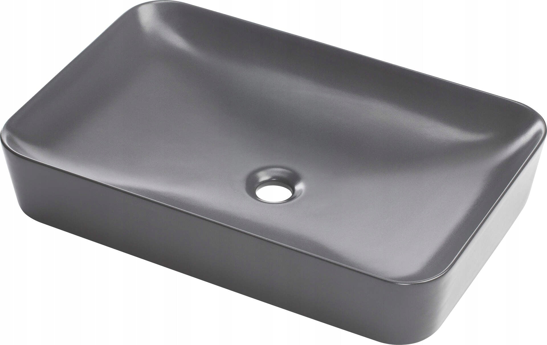Ceramic countertop washbasin - 60x40 cm