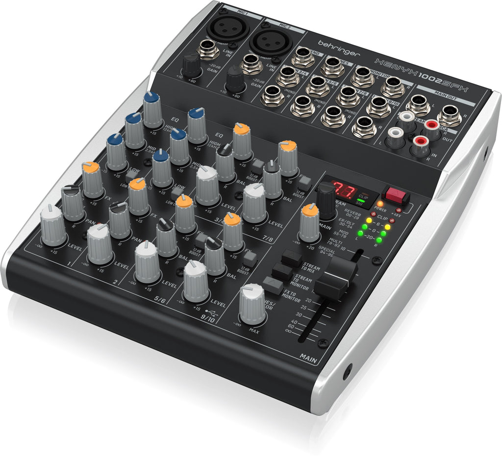Behringer XENYX 1002SFX Mixer Audio