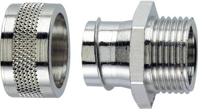 Lapp SILVYN M20x1.5/1 Nickel-Plated Brass Cable Gland, IP54, Model 55502021