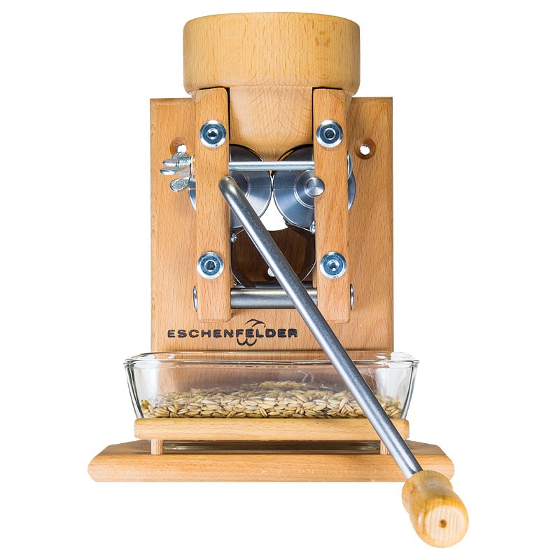 Eschenfelder Grain Crusher Wall Model with Wooden Funnel