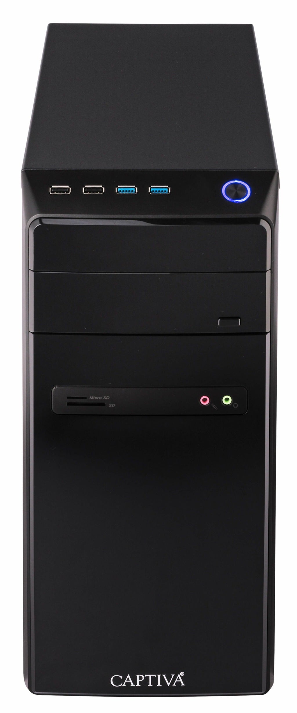 Captiva Power Starter R64-148 - AMD Ryzen 5 - 8 GB DDR4 - 480 GB SSD - Windows 11 Home (64148) DDR4-SDRAM