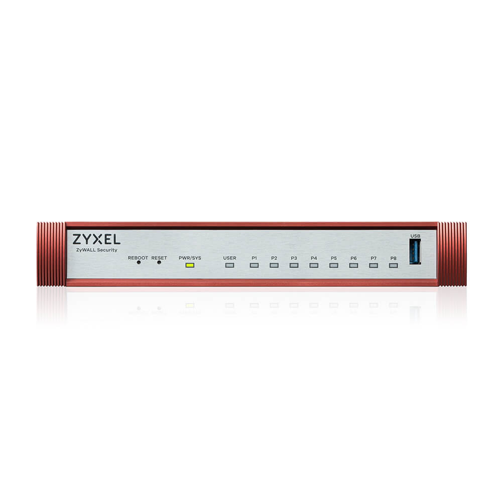 Zyxel ZyWALL USG FLEX 100HP - Firewall - 8 Ports - 1GbE - Cloud-managed (USGFLEX100HP-EU0101F)