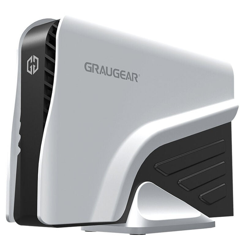 greyGEAR G-3501-A-10G - HDD-Gehäuse - 3.5" - Serial ATA III - 6 Gbit/s - USB Anschluss - white (G-3501-A-10G-8TB)