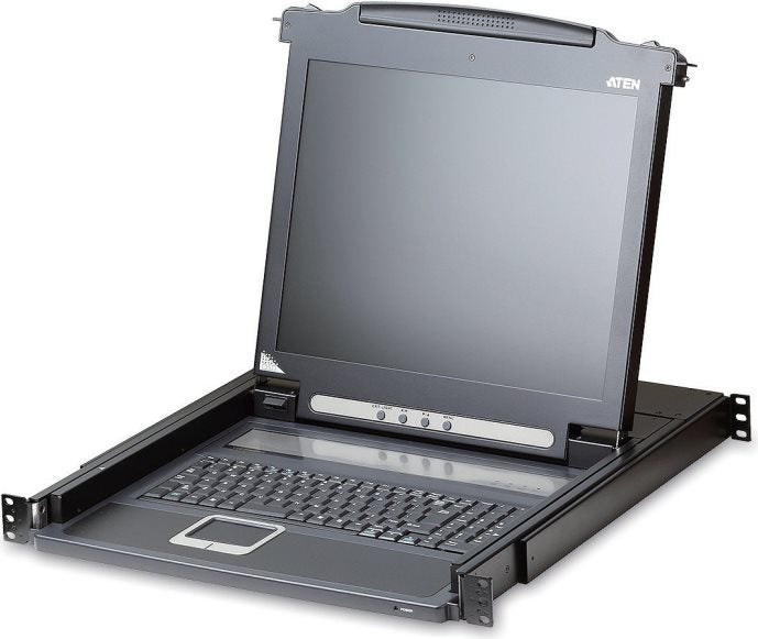 Aten CL1000M - 1280 x 1024 Pixel - Schwarz - 1U - Metall - Kunststoff - LCD - 50/60 Hz (CL1000M-ATA-2XK06SG)