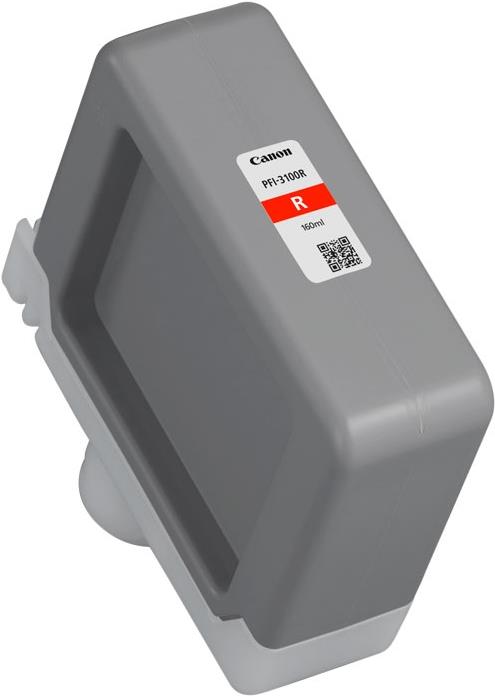 Canon PFI-3100R Ink Cartridge Original Red (6427C001)