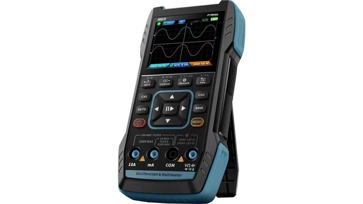Joy-IT JT-OMS01 Oscilloscope Signal Generator Multimeter - 2-Channel (JT-OMS01)