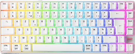 CHERRY K33 COMPACT FS WIRELESS KEYBOARD WHITE FRANCE - G8D-24030PAAFR-0